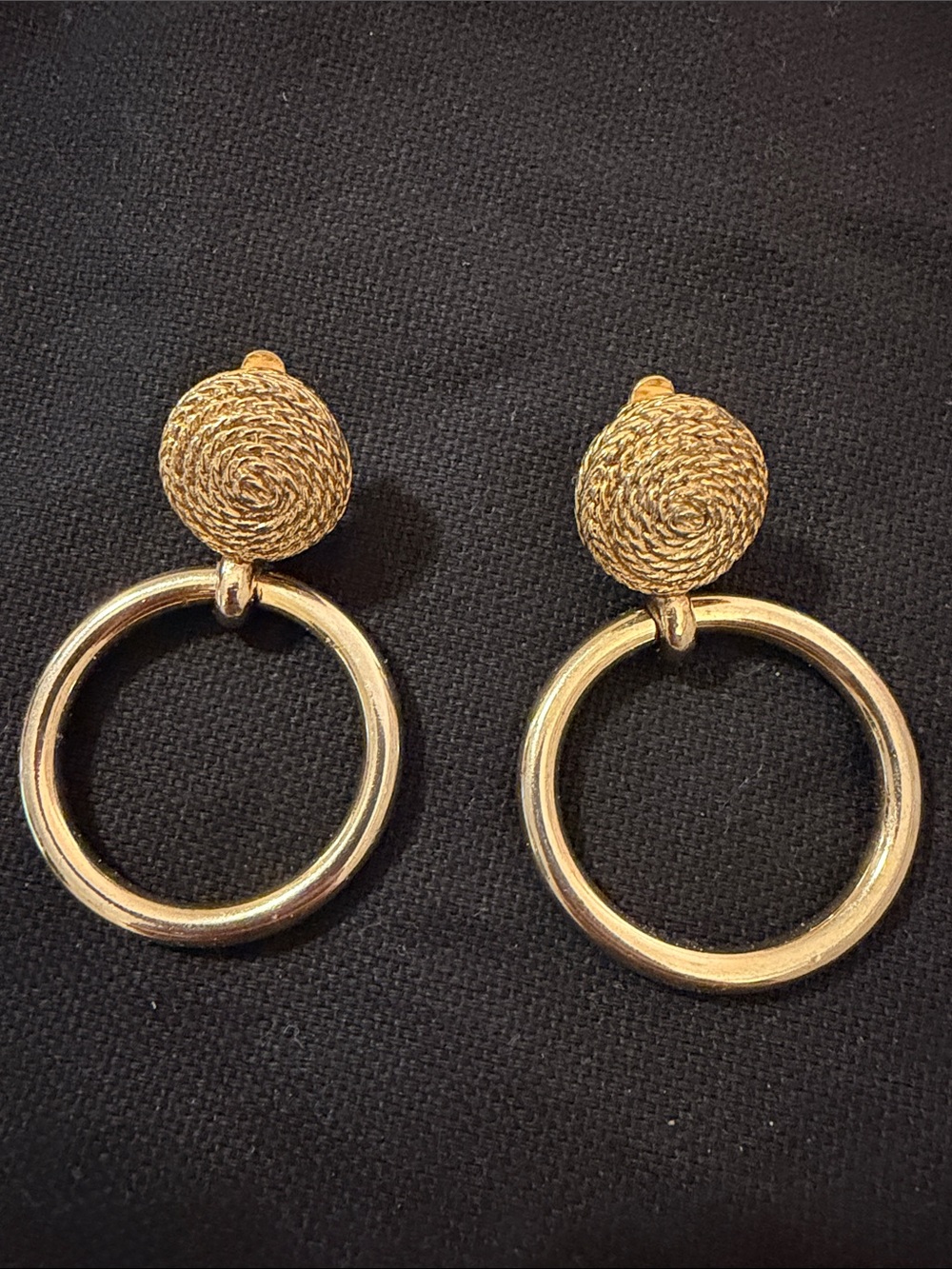 Vintage Givenchy Paris Clip Earrings